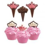 قلب طلق شکلات تاج