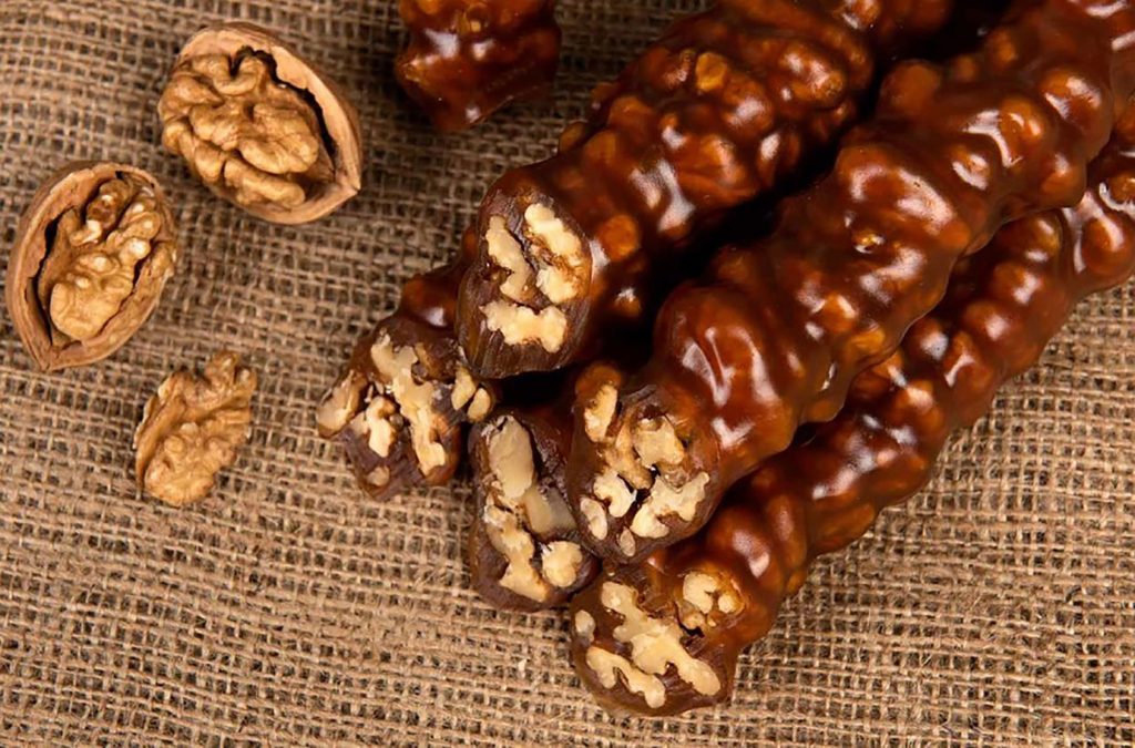 طرز تهیه سوجوق انار