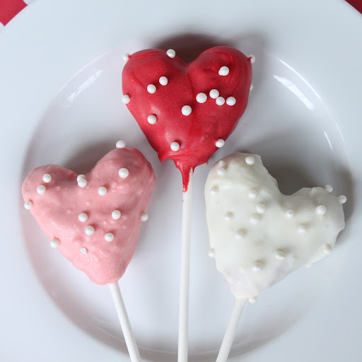 دستور پخت پاپ کیک قلبی