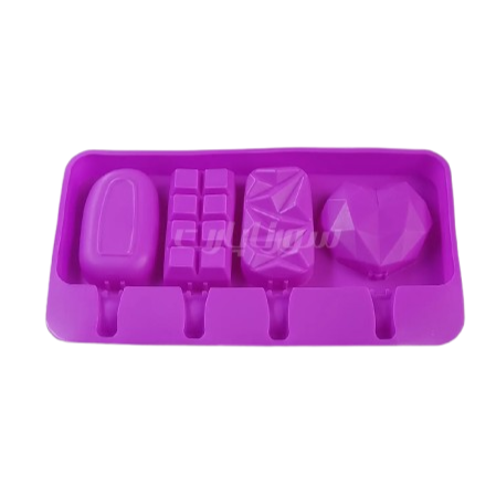 قالب سیلیکونی بستنی 4 طرح